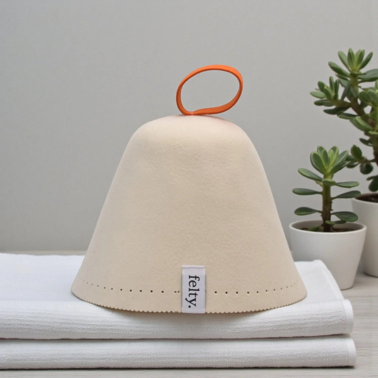 BanyaShield™ Wool Felt Sauna Hat