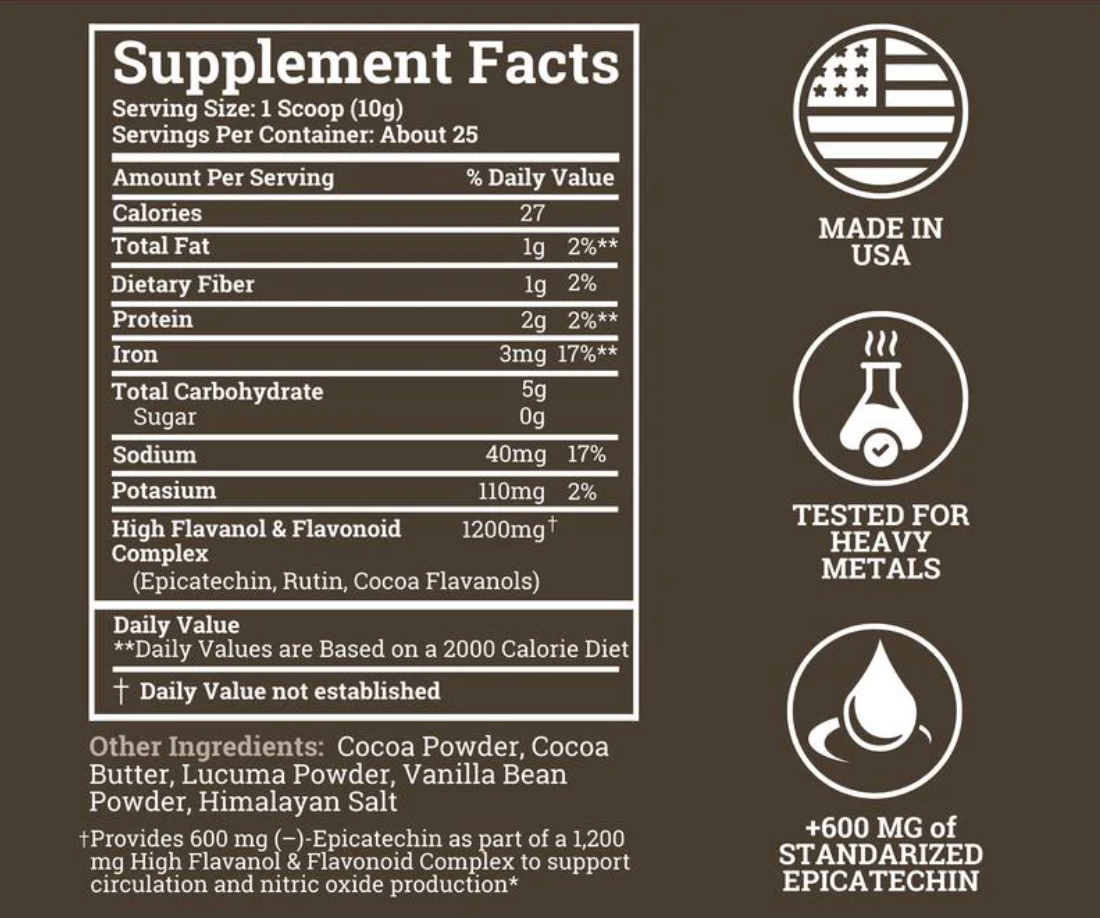 High Flavanol Cocoa Powder